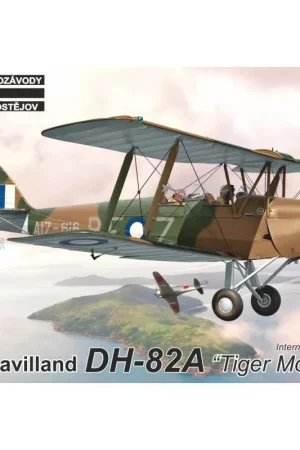 de Havilland DH-82A Tijgermot 'International' Schaalmodel Premium