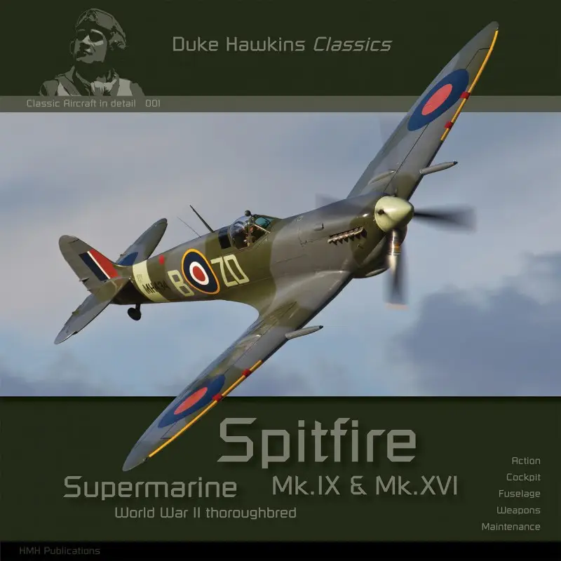 Boek Supermarine Spitfire Mk.IX & Mk.XVI - 116 pagina's Speciale Aanbieding