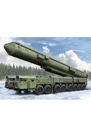 15U175 TEL van RS-12M1 Topol-M ICBM-complex Schaalmodel Gratis Retour