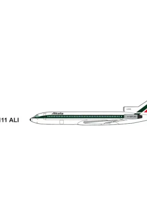 Boeing 727-200 Alitalia Schaalmodel Hoge Kwaliteit