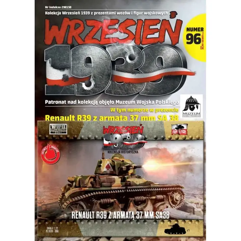Renault R39 met een 37 mm SA38 kanon Schaalmodel Rechtstreeks Van De Fabrikant