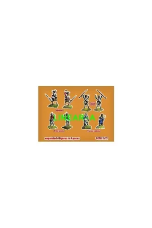 Populair DE OVERWINNING VAN WATERLOO miniset met 4 figuren