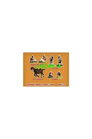 Flitsaanbieding WATERLOO AFTER THE BATTLE SET 2 BRITISH RAMP miniset met 4 figuren