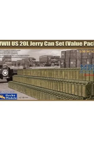 WWII US 20L Jerry Can Set (Voordeelpakket) Alleen Vandaag