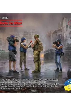 Dagaanbieding Journalists in War (4 figuren) (100% nieuwe mallen)