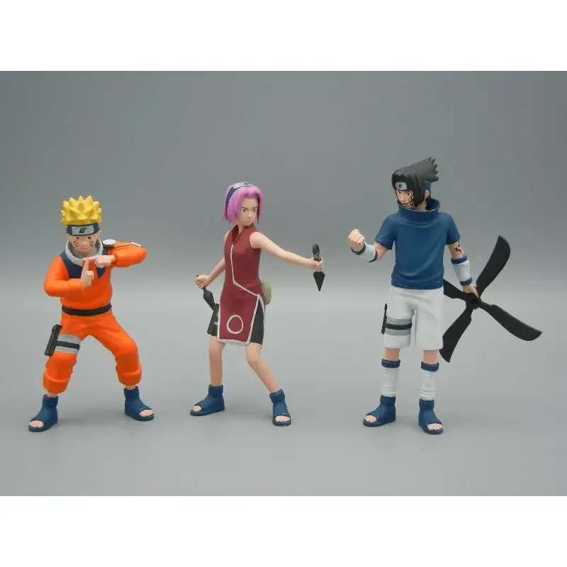 Naruto: Set van 3 beeldjes geschenkdoos Figuurtje Meest Verkocht