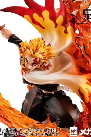 Fabrieksprijs Demon Slayer Kyojuro GEM Precious Series Rengoku Flame Breathing Fifth Form:Flame Tiger 24cm