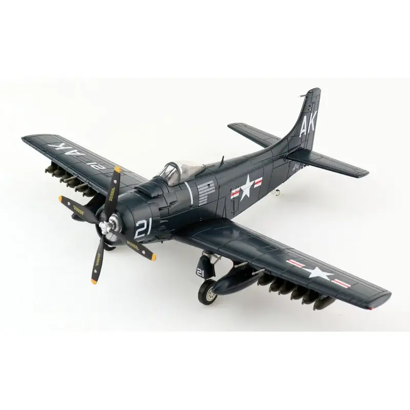 Express Levering AD-3 Skyraider VMA-121, USMC Koreaanse Oorlog Miniatuur