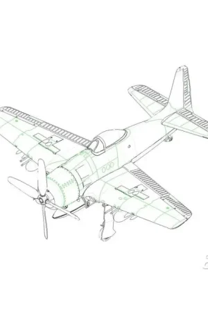 Speciale Aanbieding F8F-2 Bearcat Schaalmodel
