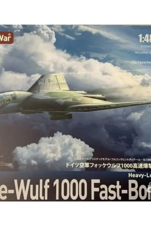 Focke-Wulf 1000 snelle bommenwerper, zwaar beladen versie Schaalmodel Direct Verzonden