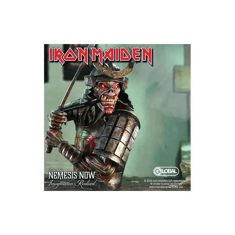 Iron maiden senjutsu bust box Rechtstreeks Van De Fabrikant