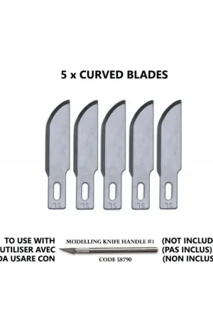 Bestel Nu Curved blades(5) for no.1 handle