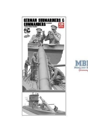 Op = Op German Submariners & Commanders loading Figuren