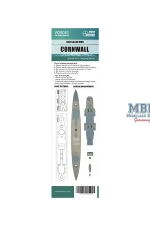 Direct Verzonden HMS Cornwall (voor Trompettist 05353)