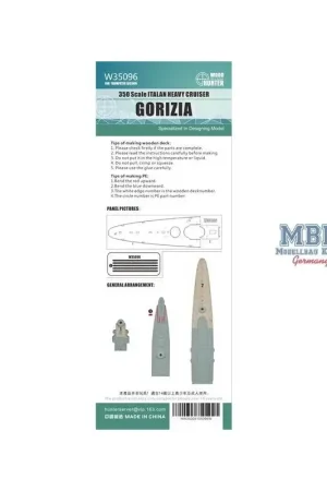 Bestel Nu Italiaanse zware kruiser Gorizia (trompettist 05349)