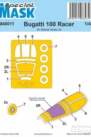 Superprijs Bugatti 100 MASKER Accessoire