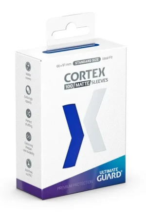 Nu Kopen Ultimate Guard 100 Cortex Sleeves Standaardmaat Matblauw