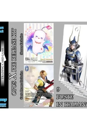 FFTCG OPUS X PRE RELEASE KIT (ITA version) Bordspel Snelle Levering