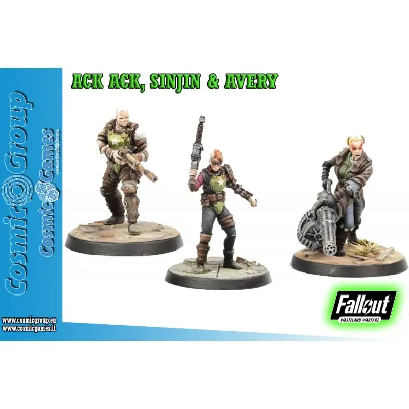 Fallout ww ack ack sinjin & avery Wargames Gereduceerde Prijs