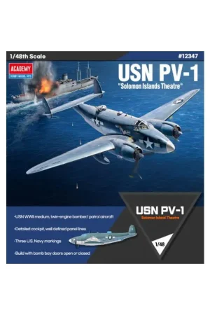 USN PV-1 "Solomon Islands Theatre" plastic vliegtuigmodel Schaalmodel Bestel Nu