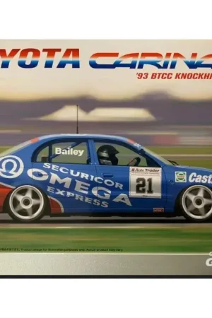 Bestseller Toyota Carina ST191 BTCC Omega 1993 Knockhill Winnaar Schaalmodel