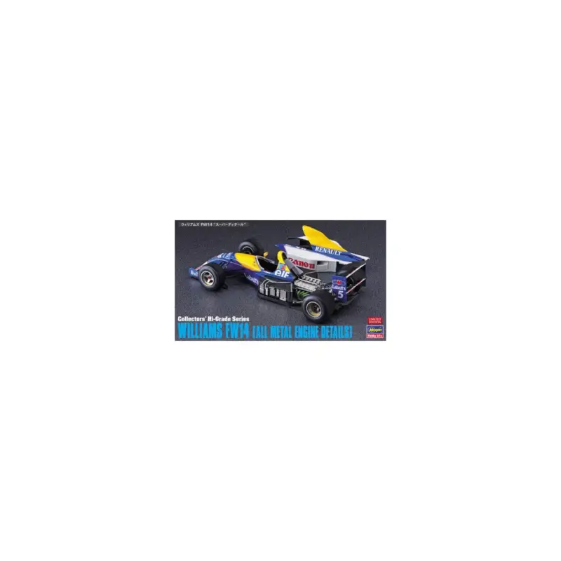Weekendaanbieding Williams FW14 metalen onderdelen Schaalmodel