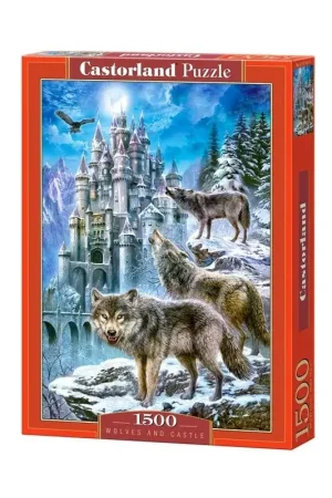 Merkproduct Puzzel WOLVEN EN KASTEEL