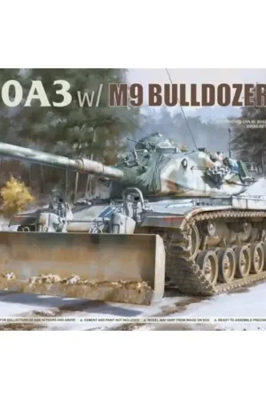 M60A3 w/M9 Bulldozer Schaalmodel Direct Verzonden