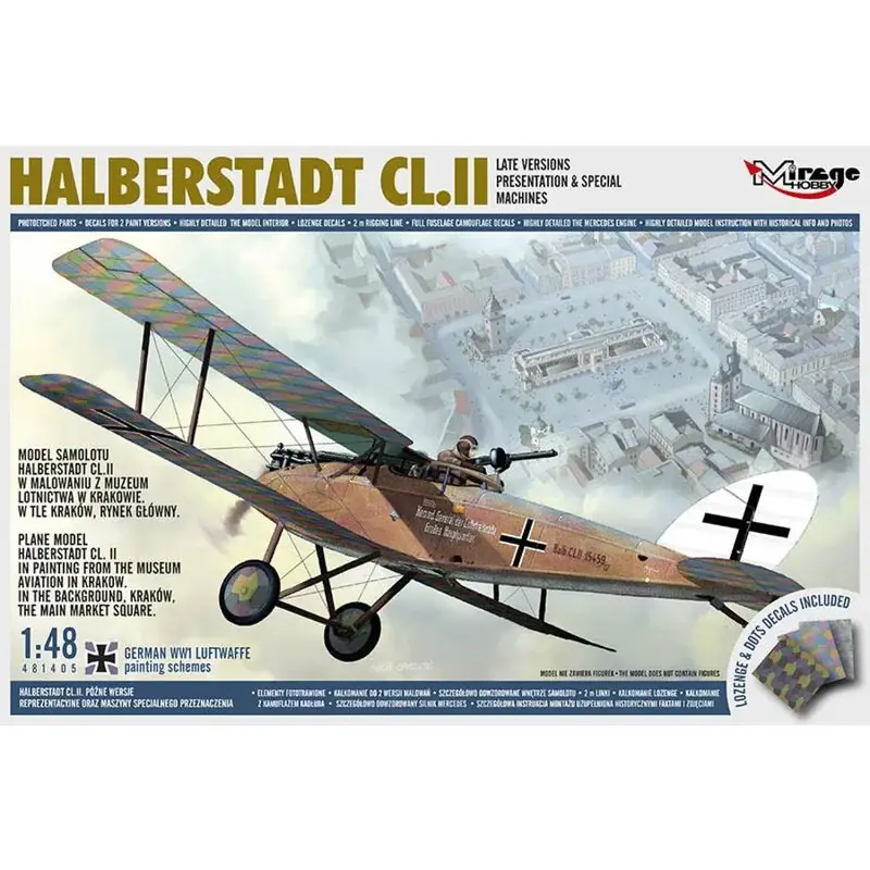 Halberstadt cl.ii,late versions presentation & special machines Schaalmodel Betaalbaar