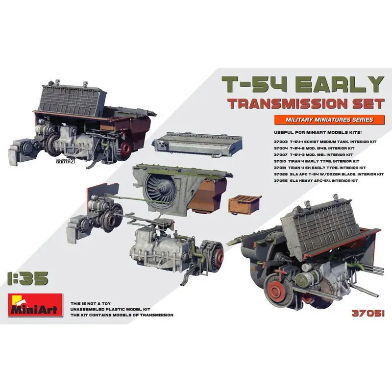 T-54 vroege versnellingsbak Accessoire Merkproduct