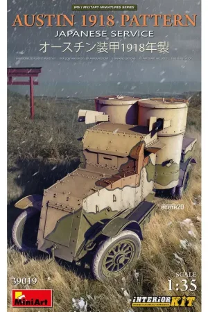Austin 1918 pattern. japanese service. interior kit Schaalmodel Korting