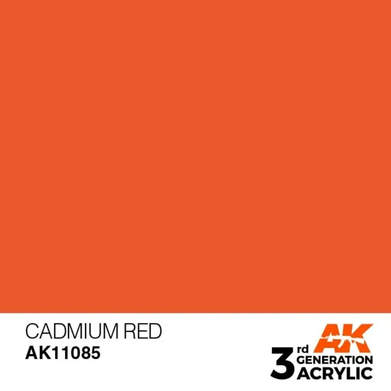 Superprijs Cadmium rood - standaard Acrylverf