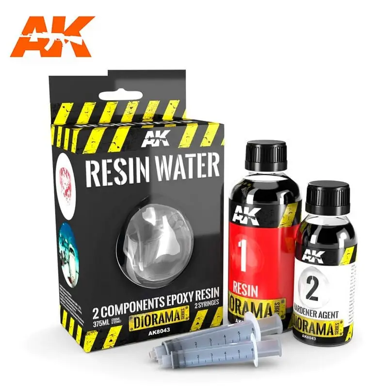 Direct Beschikbaar hars water 2 componenten epoxyhars 375ML