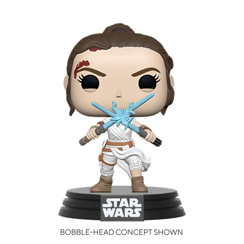 Knal! Star Wars: The Rise of Skywalker - Rey met 2 Light Sabres Pop figur Laatste Kans