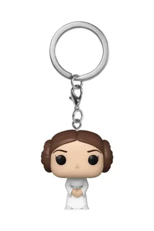 Pocket Pop! Sleutelhanger: Star Wars - Leia Lage Prijs