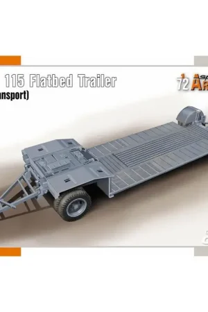Sd.Ah 115 Flatbed Trailer (Tanktransport) Schaalmodel Actieprijs