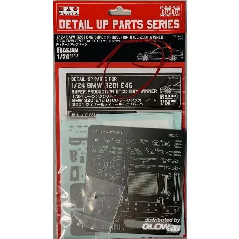 BMW 320i E46 DTCC winnaar 2001, Detail UP Parts Series Detail kit Hoge Kwaliteit