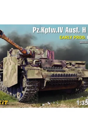 Alleen Vandaag Pz.Kpfw.IV Ausf. H Vomag. Early Prod. (Mei 1943) Interieuruitrusting Schaalmodel