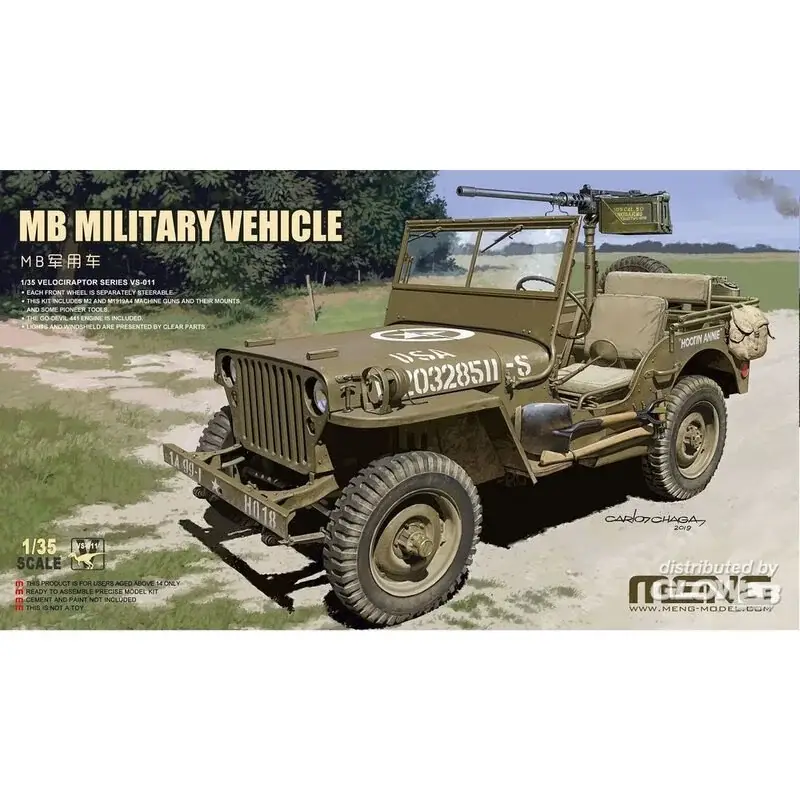 MB Militair voertuig Schaalmodel Premium