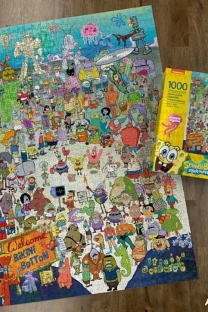 SpongeBob Cast-puzzel (1000 stukjes) Op = Op