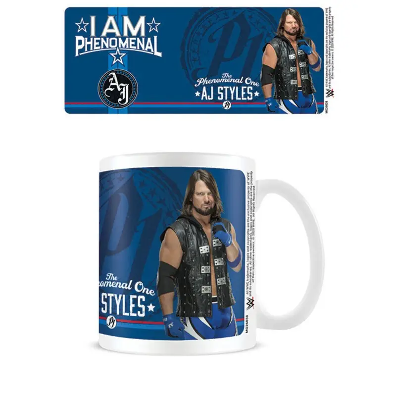WWE: AJ Styles - Fenomenale mok Mug Gereduceerde Prijs