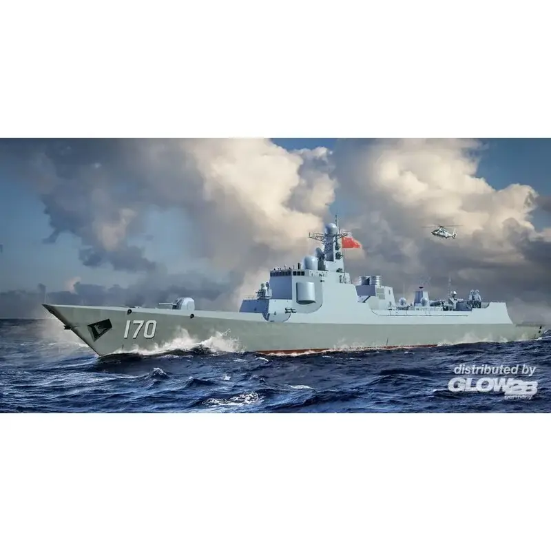 PLA Navy Type 052C Destroyer Schaalmodel Alleen Vandaag