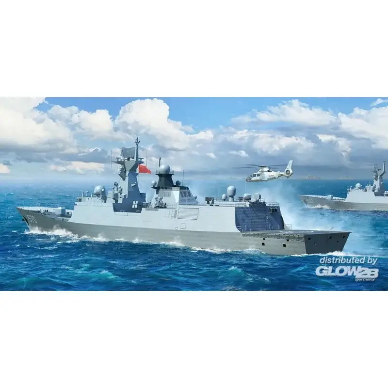 Flitsaanbieding PLA Marine Type 054A FF Schaalmodel