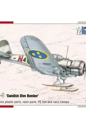 SAAB B-5 Zweedse duikbommenwerper Schaalmodel Lage Kosten