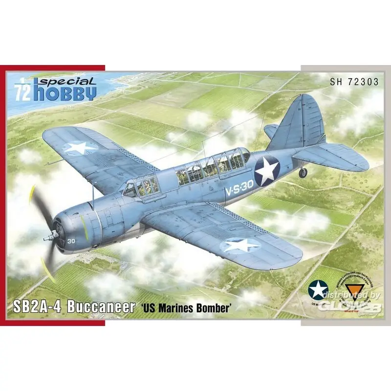 SB2A-4 Buccaneer US Marines bommenwerpers Schaalmodel Shop Nu