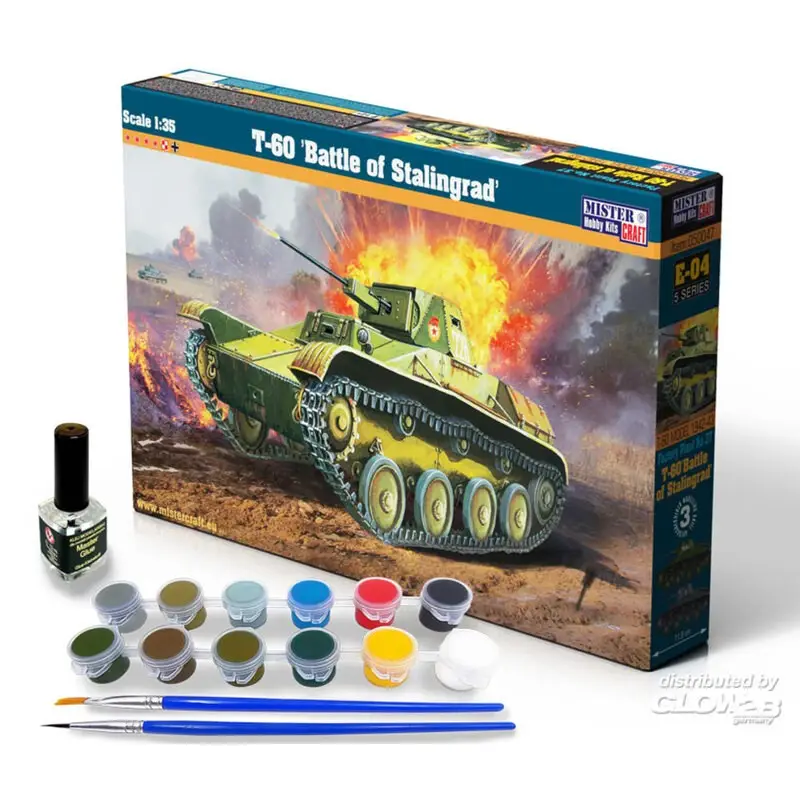 Koopje T-60 Slag om Stalingrad SUPERSET Schaalmodel