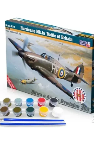 Voordeelprijs Hurricane Mk.Ia Battle of Britan SUPER SET Schaalmodel