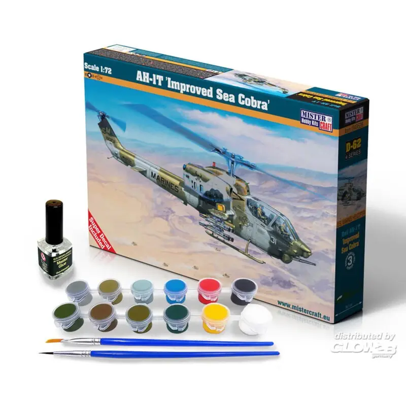 Betaalbaar AH-1T Verbeterde Sea Cobra SUPER SET Schaalmodel