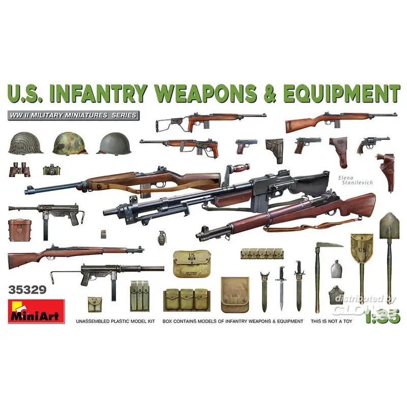 Wapens en uitrusting van de Amerikaanse infanterie Premium