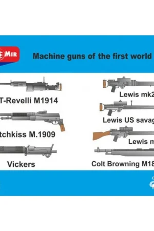 Bestel Nu WWI machinegeweren